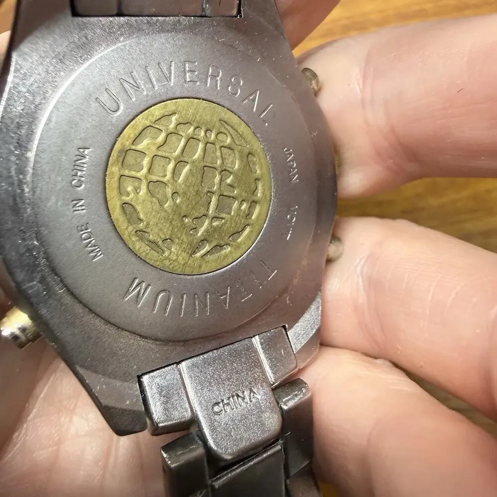 Titanium Universal Watch Pre Owned Vintage